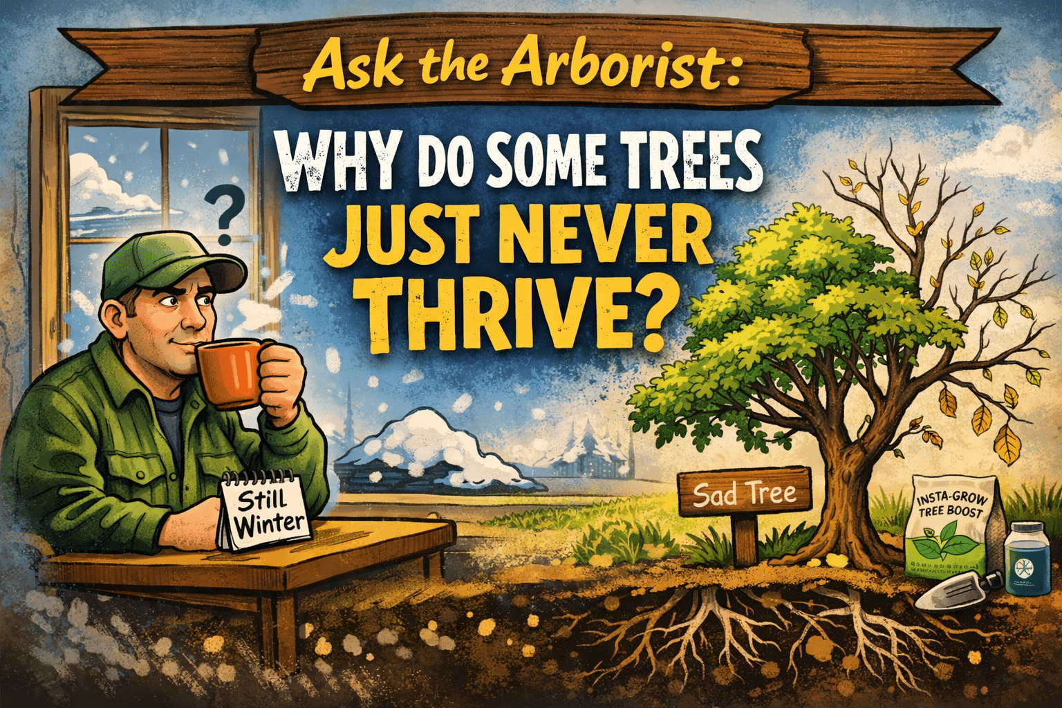 Read more about the article Ask the Arborist: Why Do Some Trees Just Never Thrive?